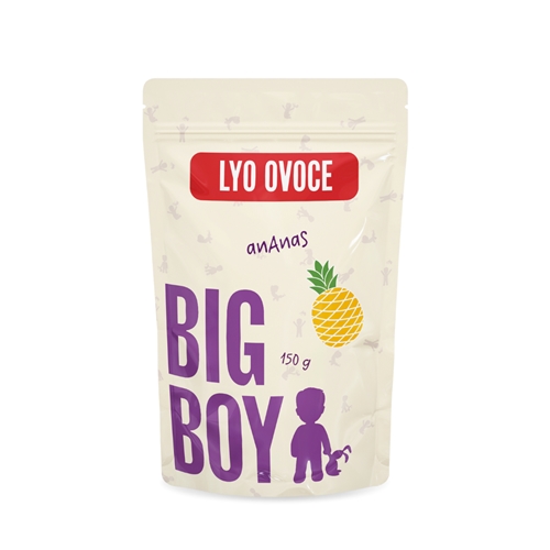 BIG BOY® Ananás kúsky lyofilizovanej 150 g