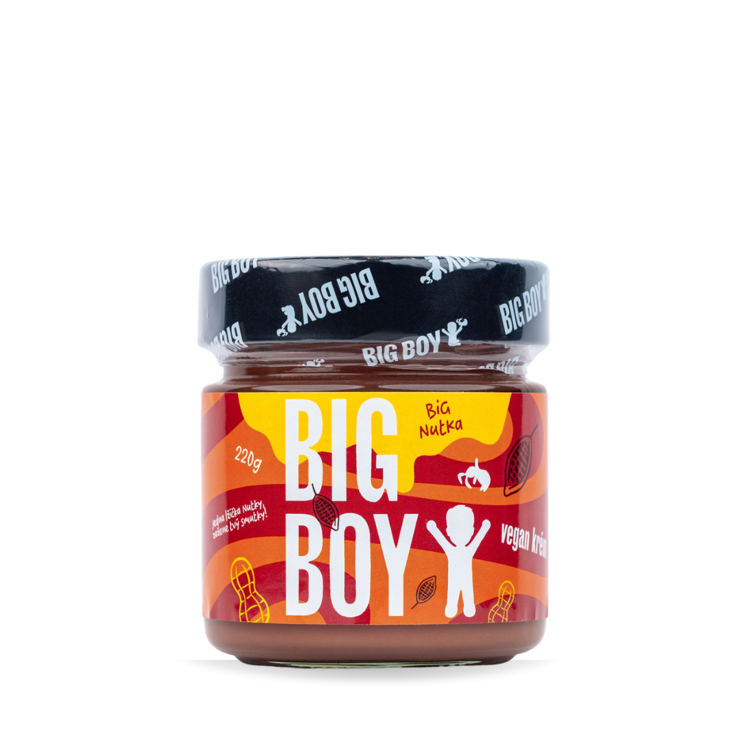 BIG BOY® Big Nutka - Arašidový krém s kakaom 220g