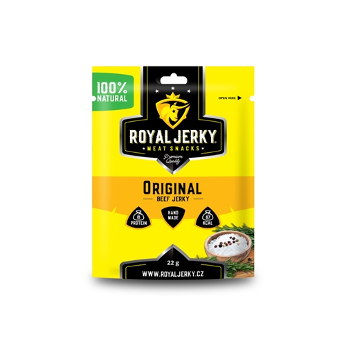 Royal Jerky: Original 22 g (hovězí sušené maso)