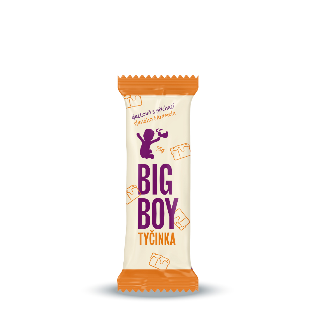 BIG BOY® Tyčinka Slaný karamel 55g