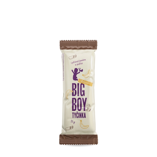 BIG BOY® Tyčinka banán a škorica 55g