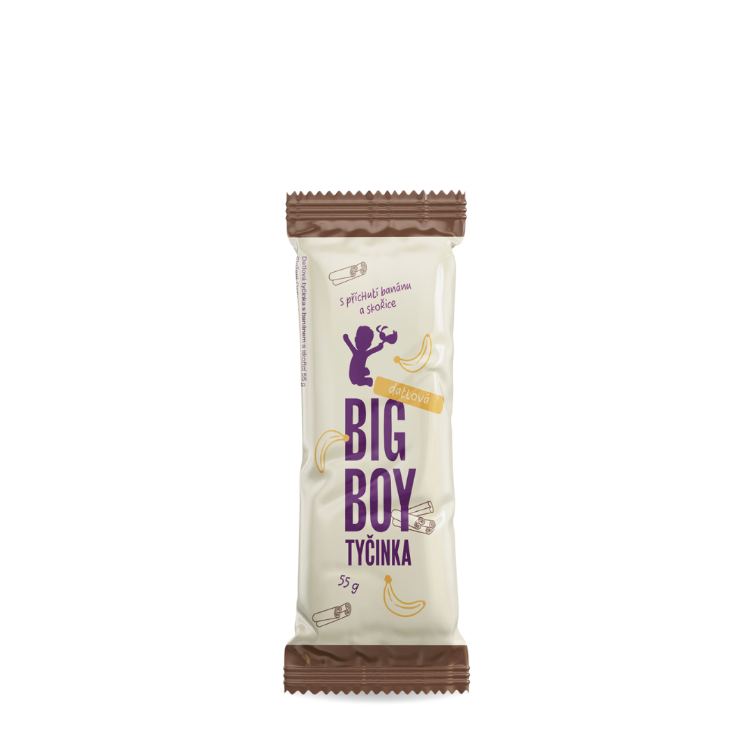 BIG BOY® Tyčinka banán a škorica 55g