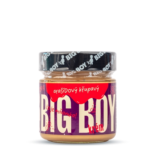 BIG BOY® Arašidový krém chrumkavý 250g