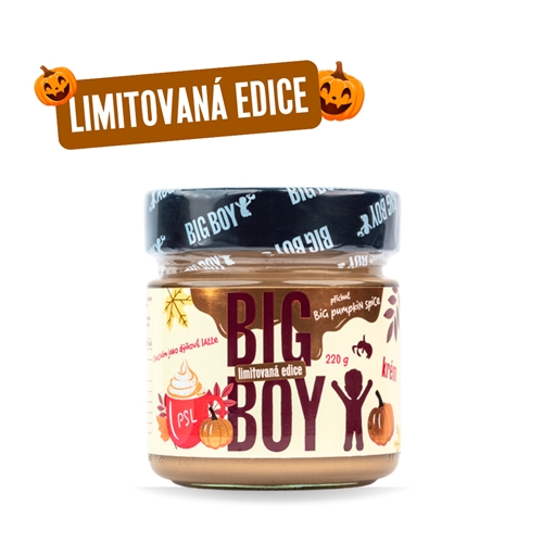 BIG BOY® BIG Pumpkin spice - Arašidový krém s príchuťou tekvicového korenia 220g