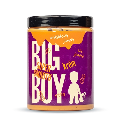 BIG BOY® Arašidový krém super smooth 1000g