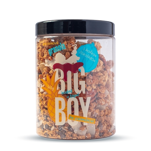 BIG BOY® Proteínová granola s horkou čokoládou by @kamilasikl 360g