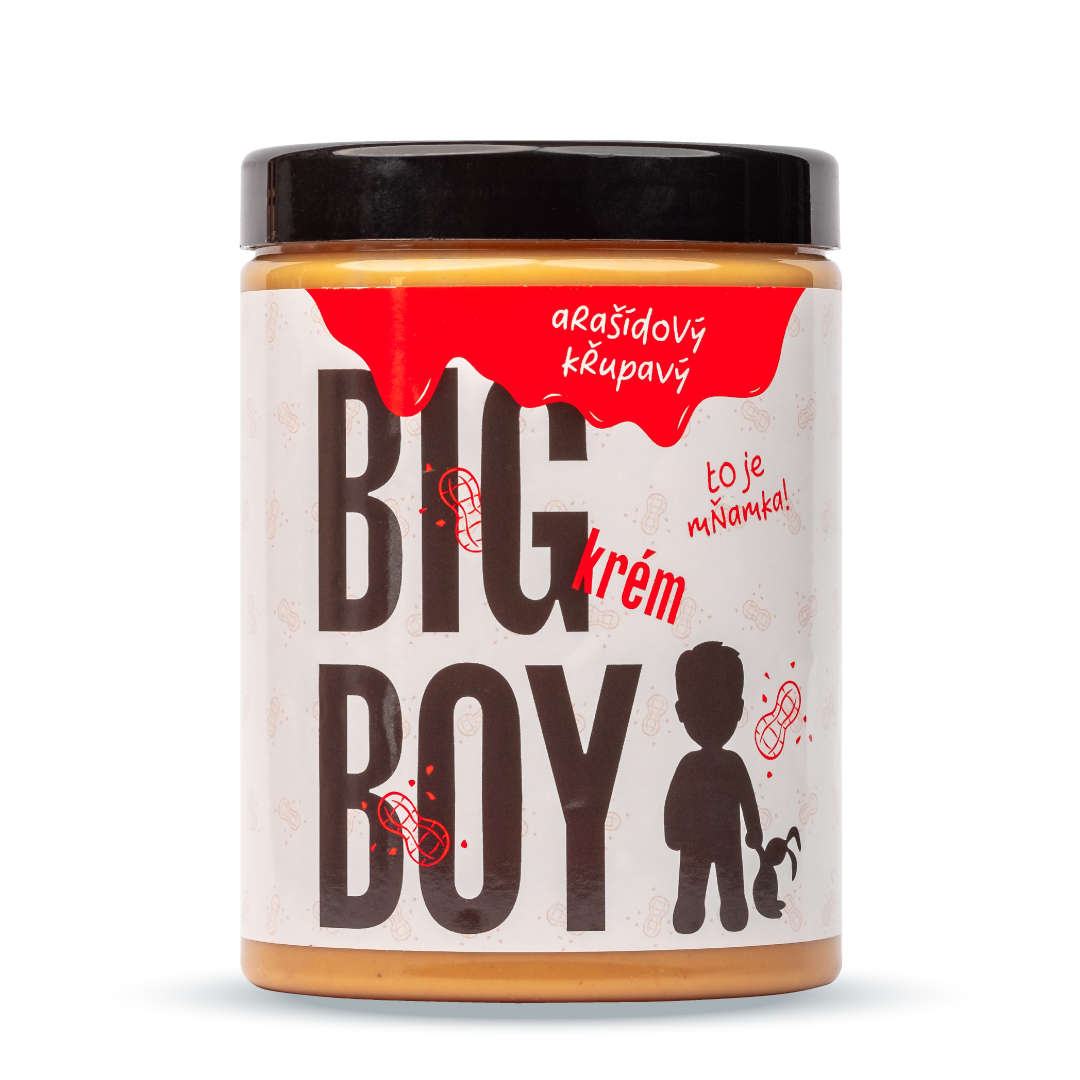 BIG BOY® Arašidový krém chrumkavý 1000g