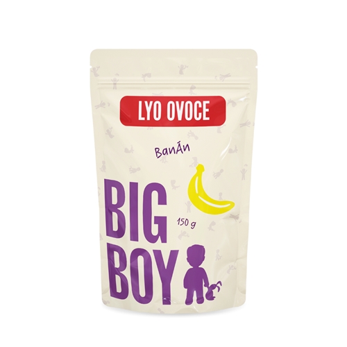 BIG BOY® Banán plátky lyofilizovanej 150 g