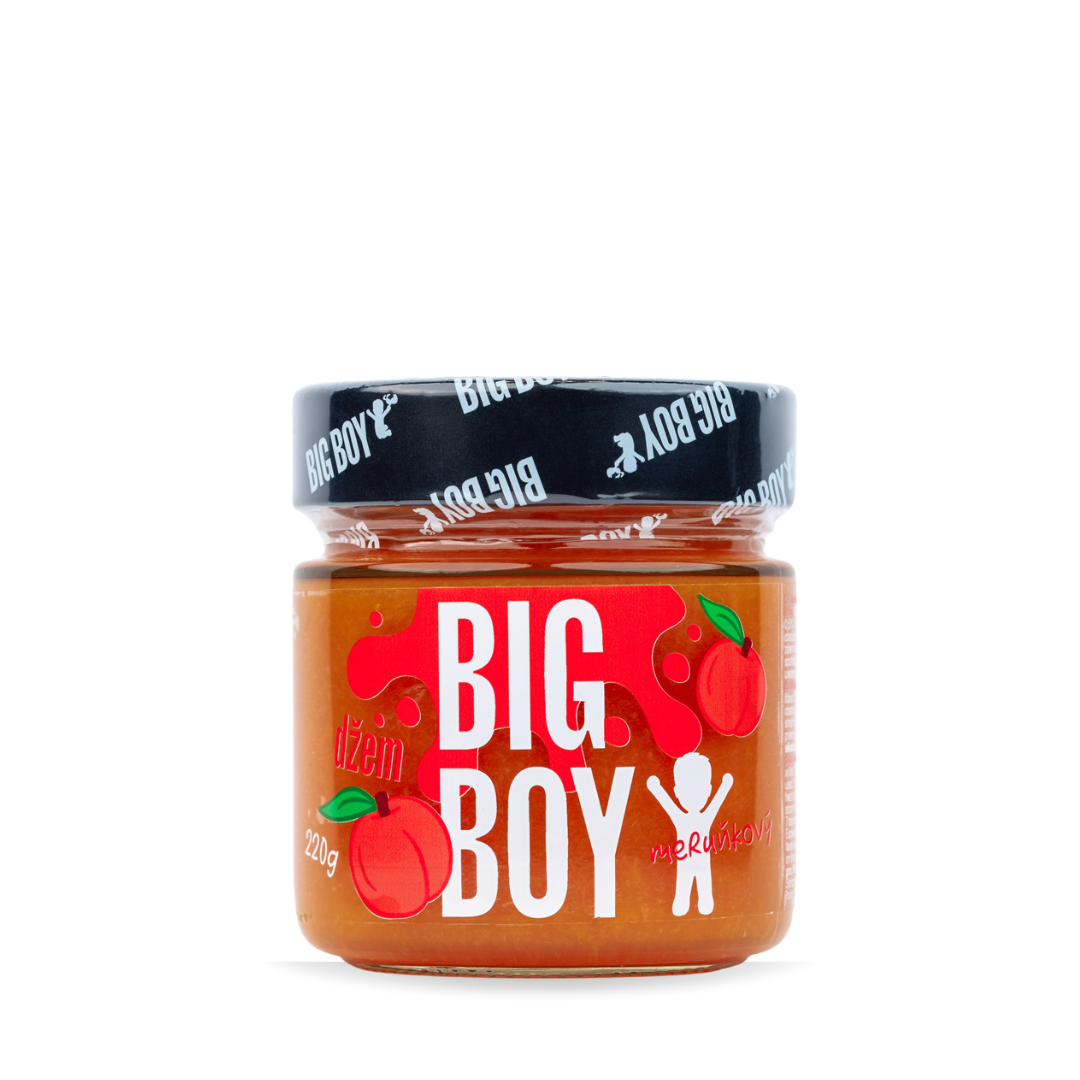 BIG BOY® Marhuľový džem s xylitolom 220g