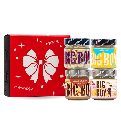 BIG BOY® 4-pack Big Vanilka 820g