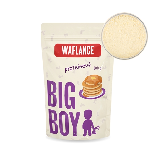 BIG BOY® Proteínové Waflance - sypká zmes na prípravu vaflí a lievancov 300g EKO