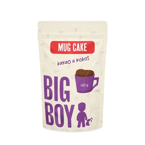 BIG BOY® Mug Cake - Kakao a kokos 480 g EKO