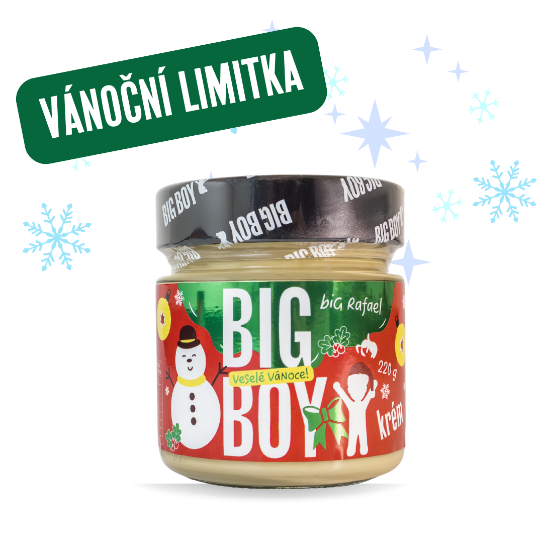 BIG BOY® Vianoční BIG Rafael - Jemný mandľový kokosový krém 220g