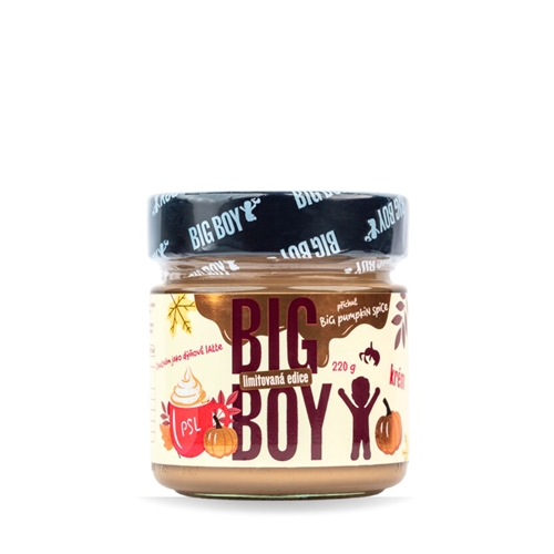 BIG BOY® BIG Pumpkin spice - Arašidový krém s príchuťou tekvicového korenia 220g