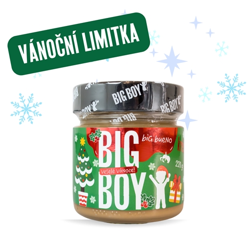 BIG BOY® Vianočné BIG Bueno - Hladký sladký krém s lieskovými orieškami 220g