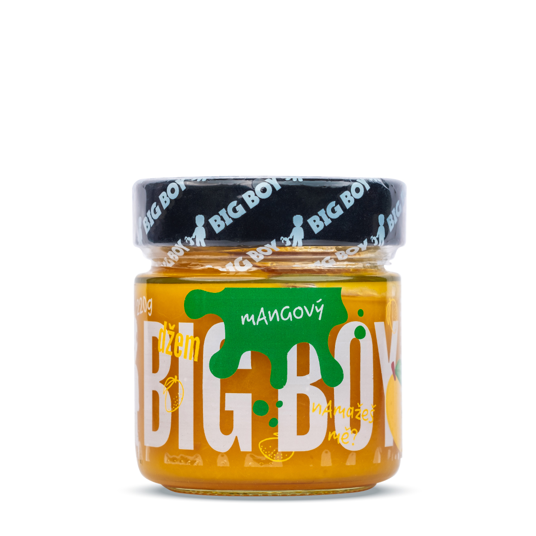 BIG BOY® Mangový džem bez pridaného cukru 220g