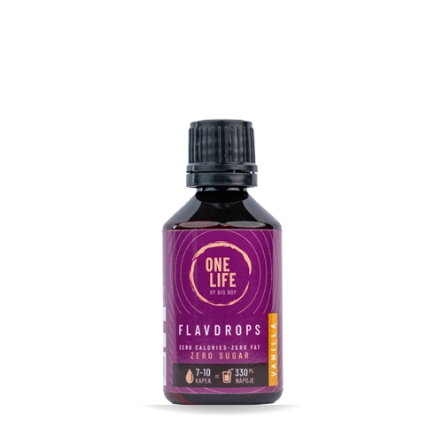 ONE LIFE Flavour drops vanilka 50ml