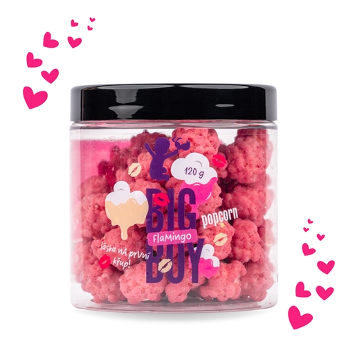 BIG BOY® Popcorn Flamingo 120g