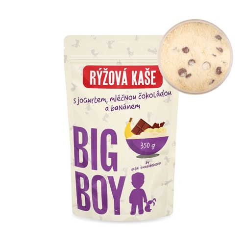 BIG BOY® Ryžová kaša s jogurtom by Tatiana 350 g Eko variant